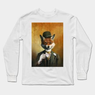 Teatime Mr Fox Long Sleeve T-Shirt